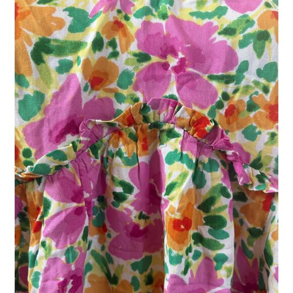 New Patrons of Peace Floral Sun Dress Medium - Picture 4 of 6